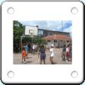 Basketball game during a regional activity